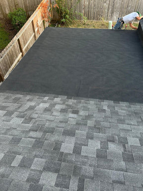 Flat Roof replacement before and After
