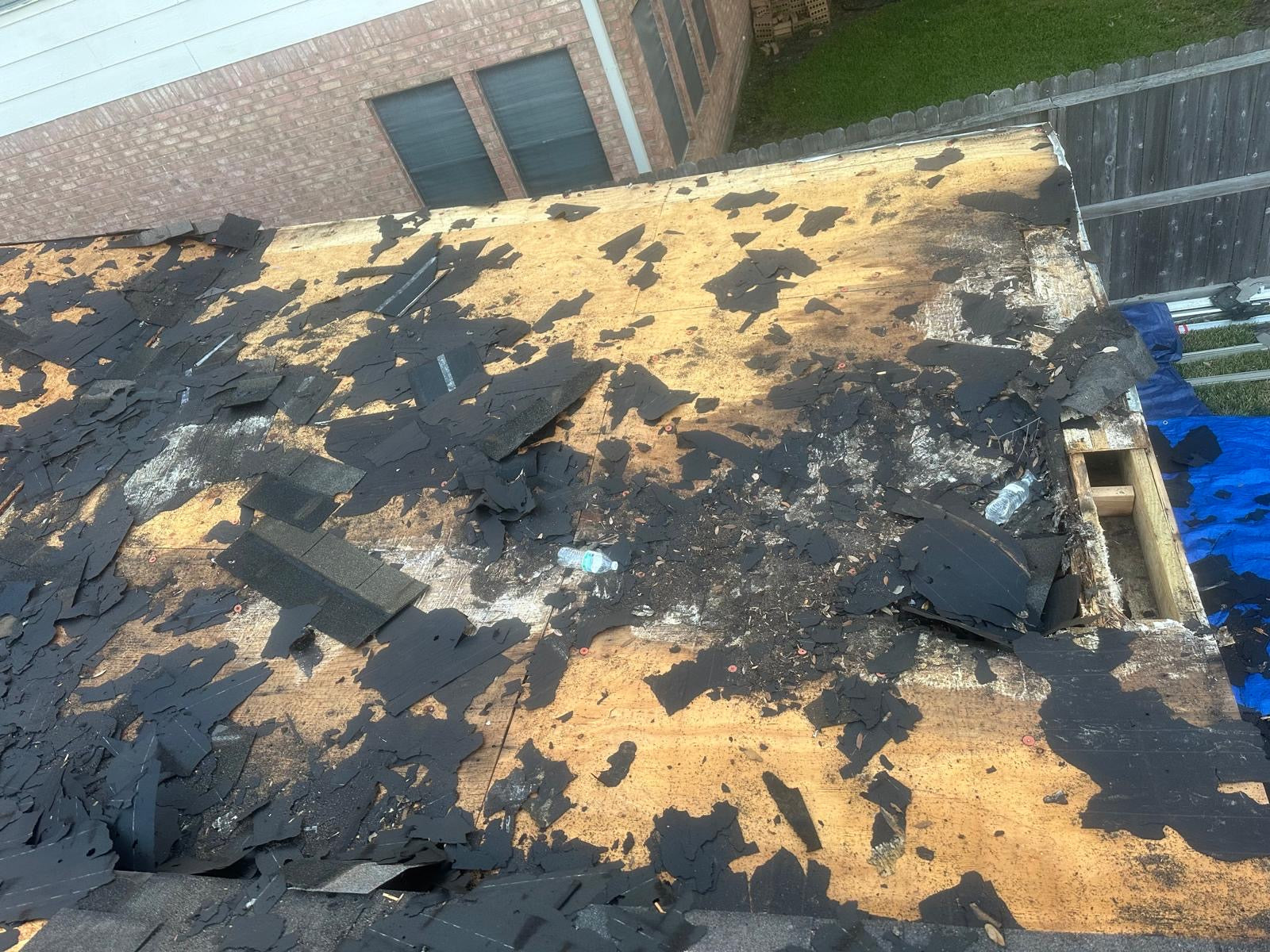 Flat Roof replacement before and After